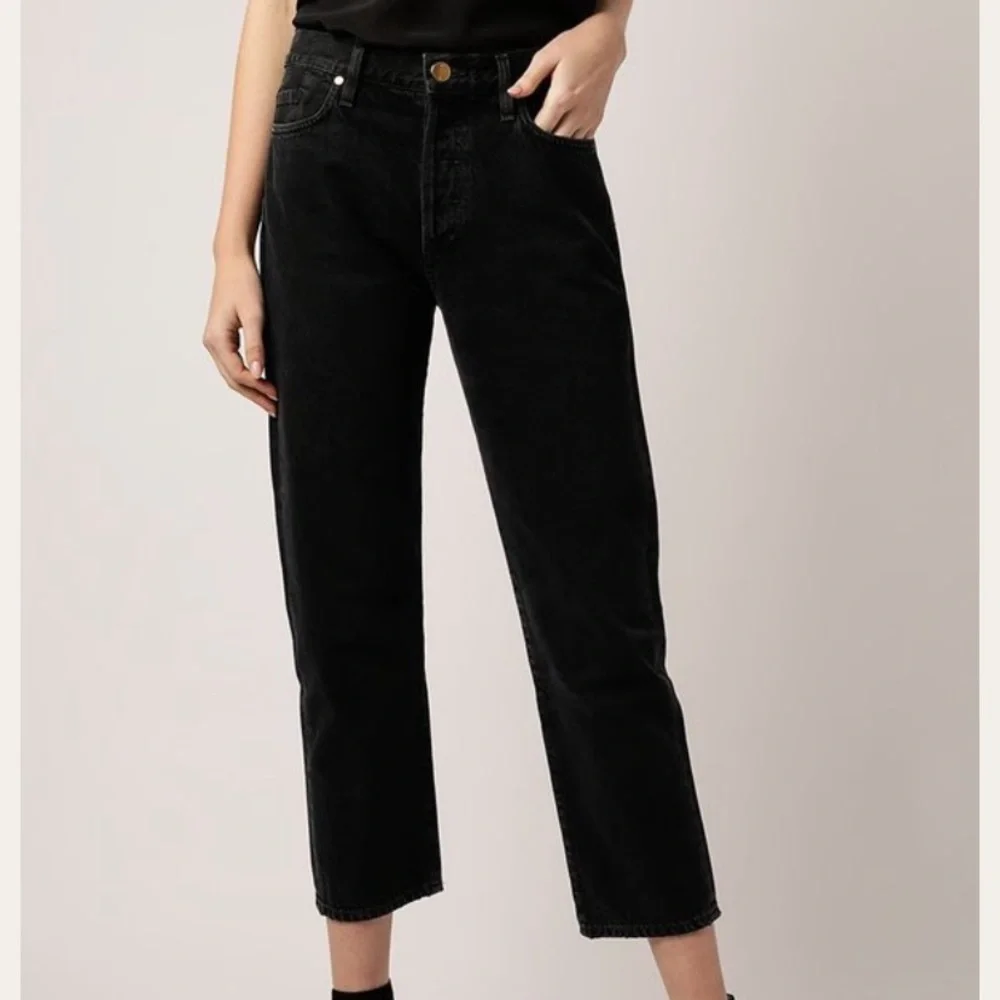 GOLDSIGN LOW SLUNG JEAN - DARKEST Navy - Picture 6 of 6